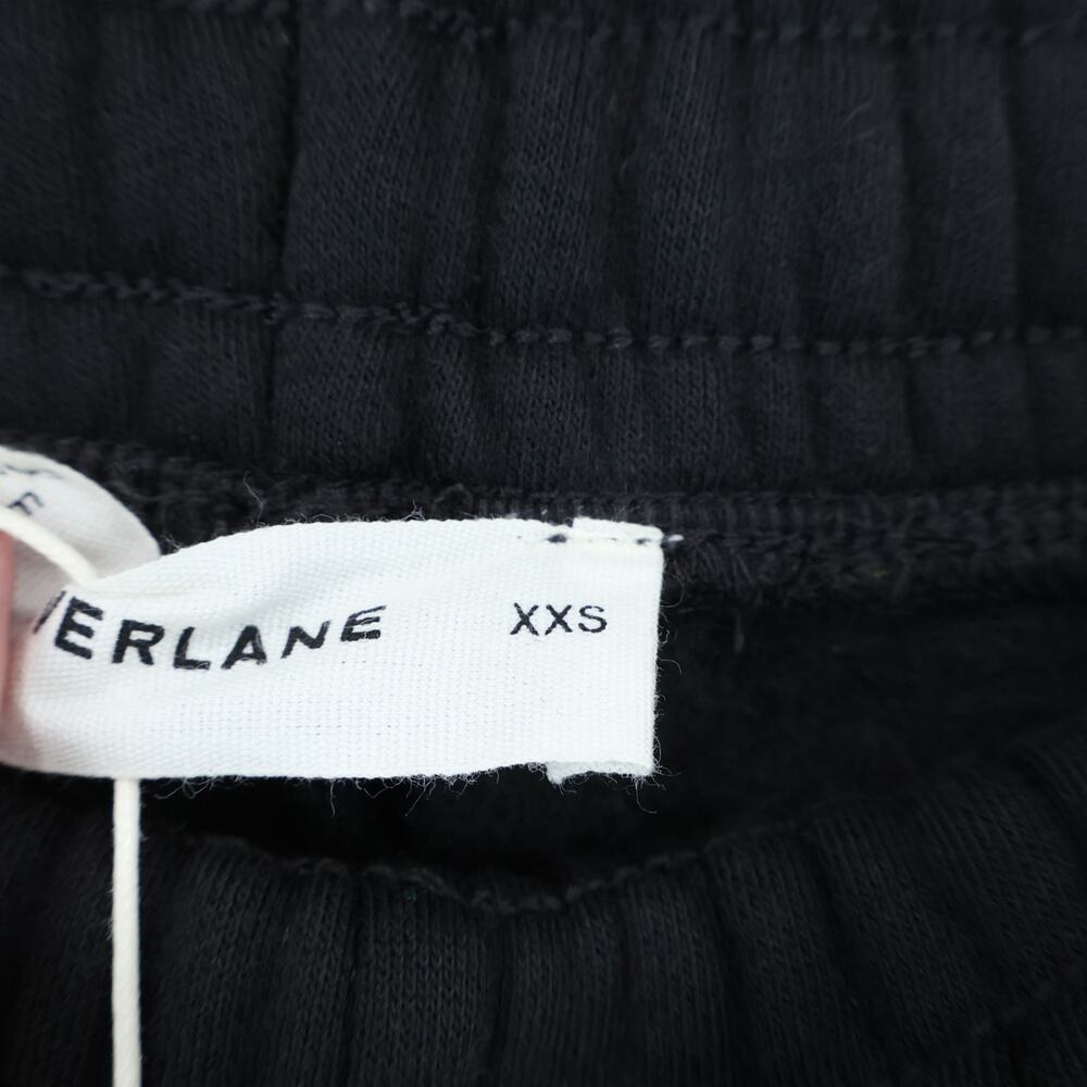 Everlane The Luxe Fleece Barrel Laid Back Sweatpant Black Size XXS NWT - Picture 4 of 8
